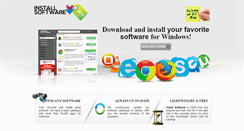 Desktop Screenshot of installsoftware.com